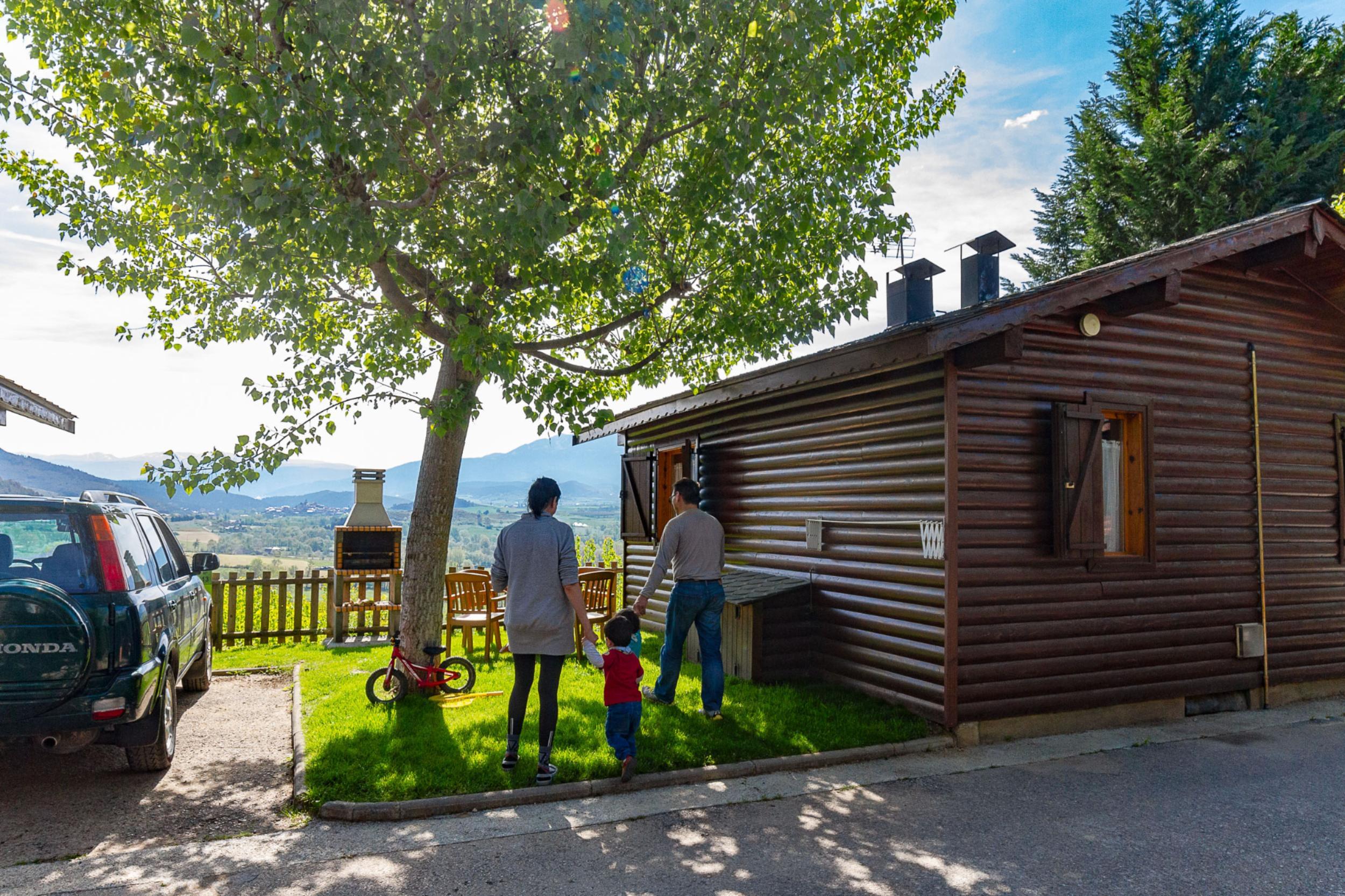Bungalow del càmping Cerdanya Viva