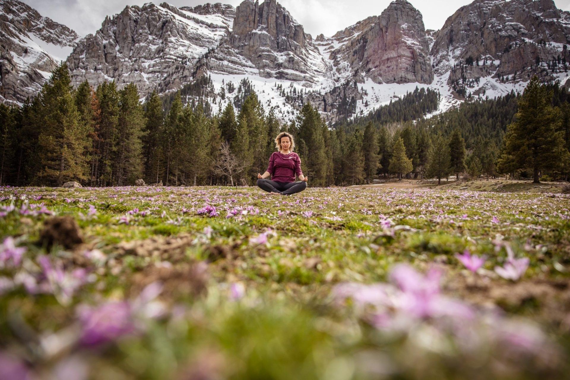 Meditació en plena naturalesa