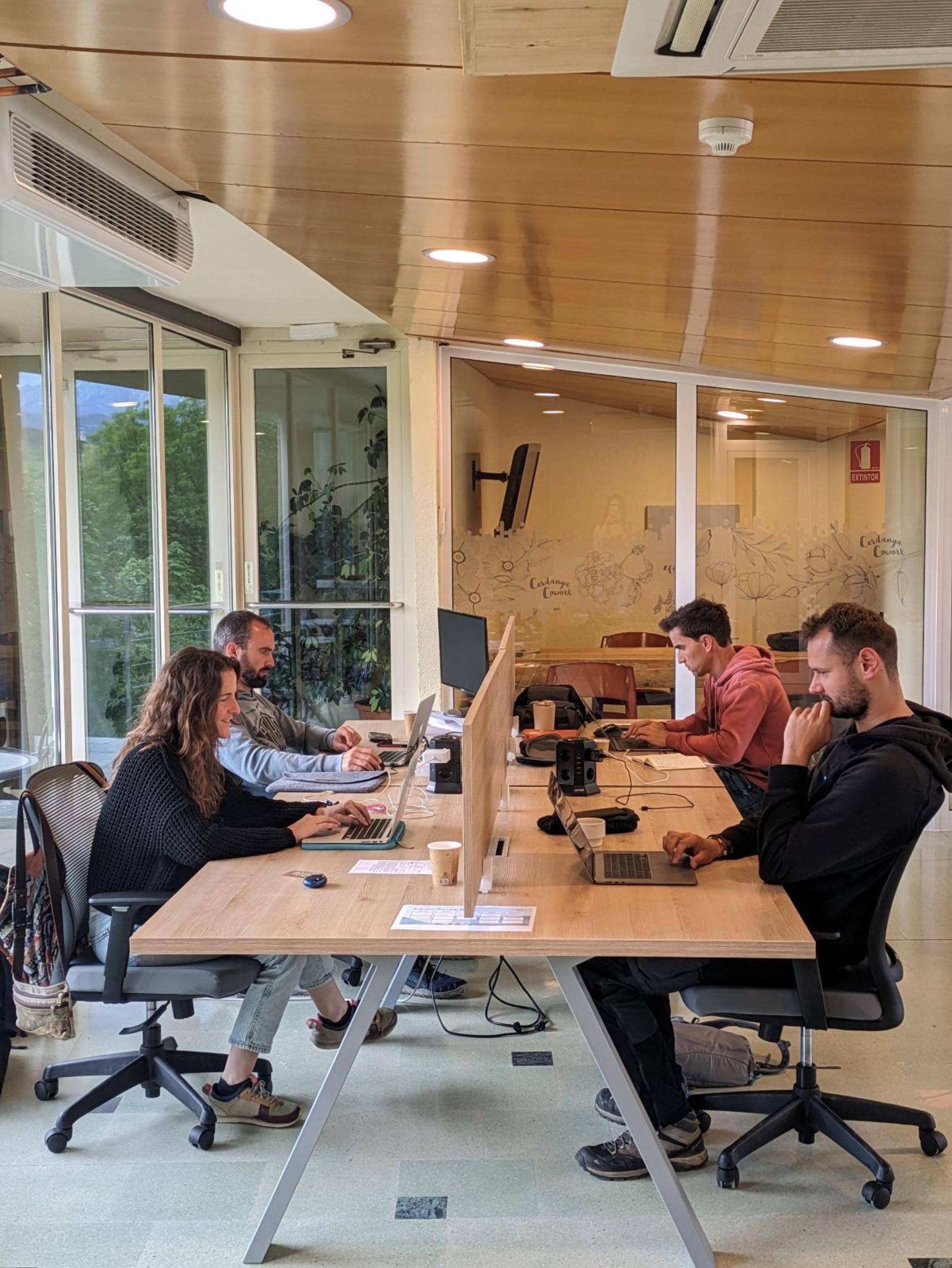 Sala de coworking